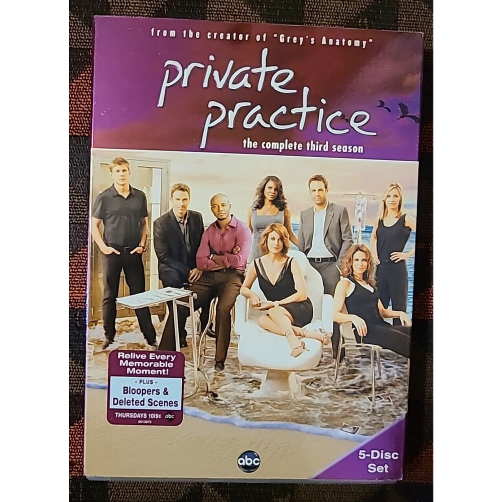 Private Practice: The Complete Third Season 3 (DVD, 2010, 5-Disc Set) New Sealed